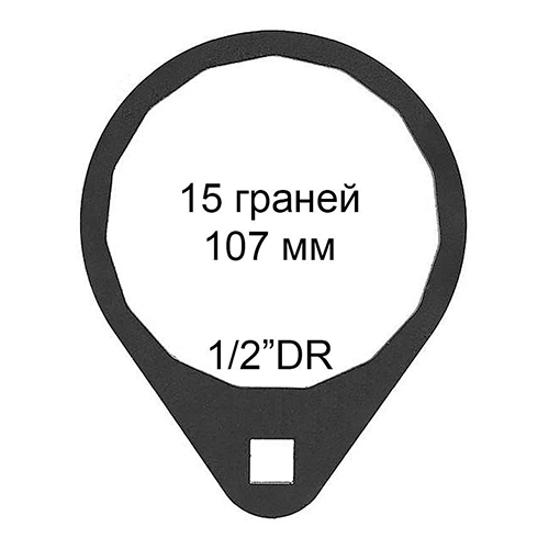 JTC-6312 Vam lọc nhiên liệu 15 cạnh, cỡ 1/2 JTC-6312 Vam lọc nhiên liệu 15 cạnh, cỡ 1/2