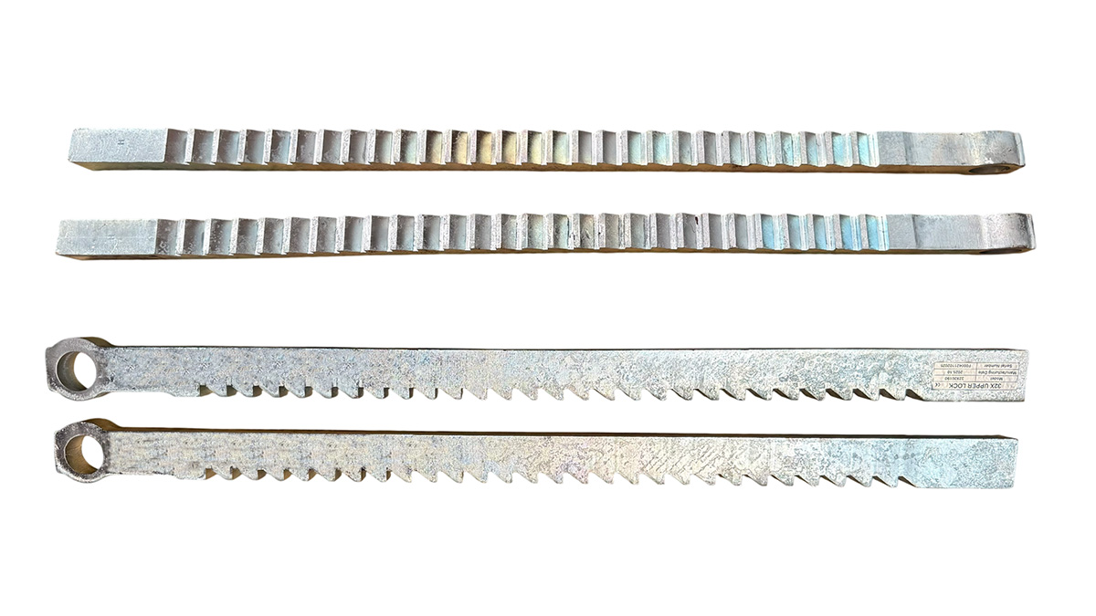 Thanh khoá răng 32X00190, phụ tùng cầu nâng cắt kéo Heshbon HL-32X