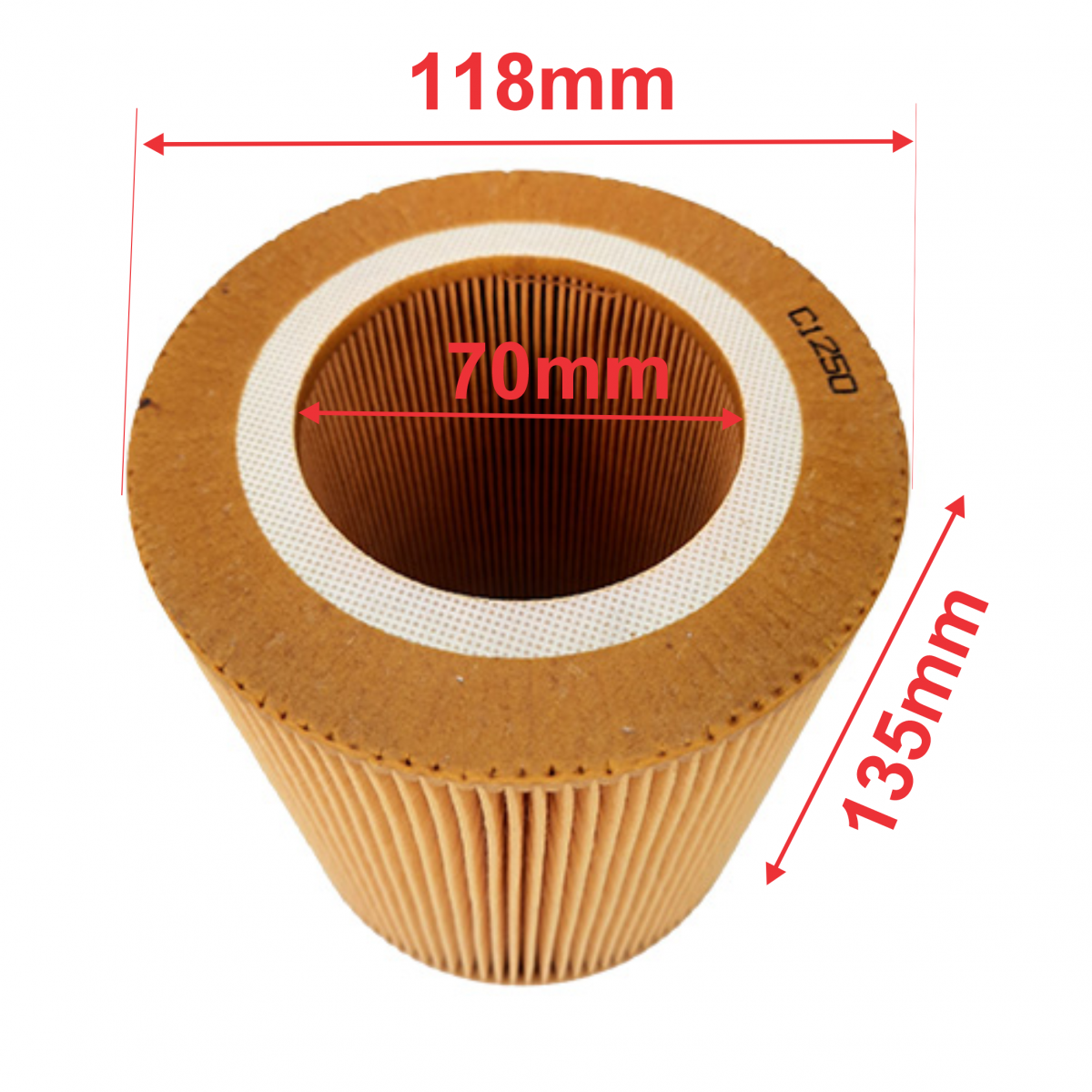 Lọc khí AF20L(C250), Phụ kiện máy nén khí Zelus ZEL-20A