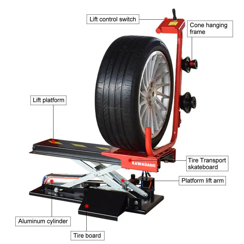 Bàn nâng lốp cho Máy Cân Bằng lốp Kawasami KW-790.1290