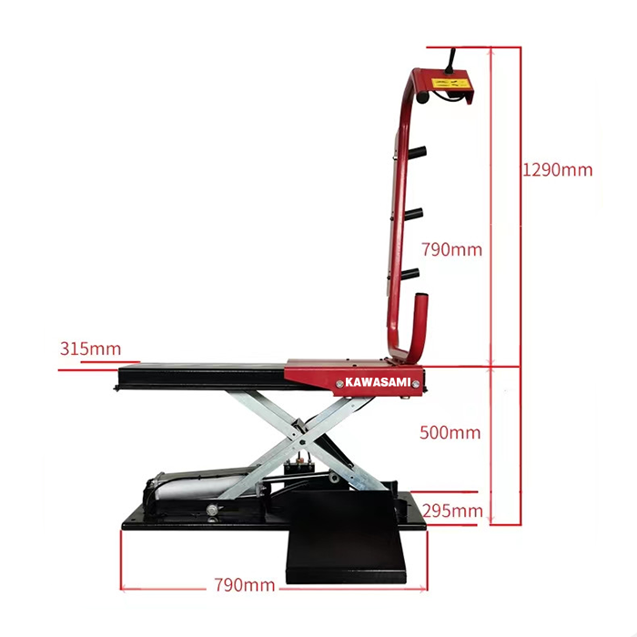 Kawasami KW-790.1290 Tyre lift for all Wheel Balancer