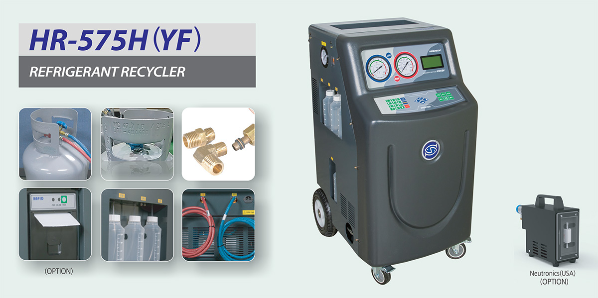 Heshbon HR-575H(YF) Máy nạp gas ô tô R1234yf
