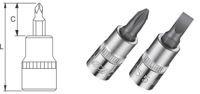 JTC-23900 SCREWDRIVER SOCKET BIT