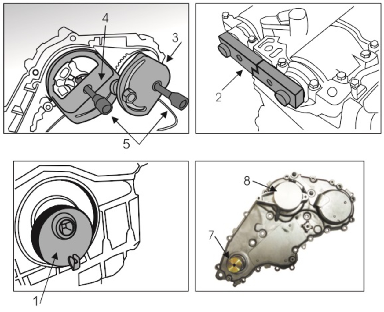 Camshaft Alignment Tool-For Volvo T6 JTC-4002