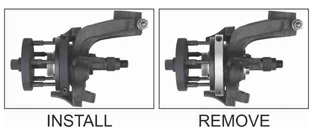 Bộ dụng cụ tháo lắp vòng bi bánh xe VAG JTC-4305