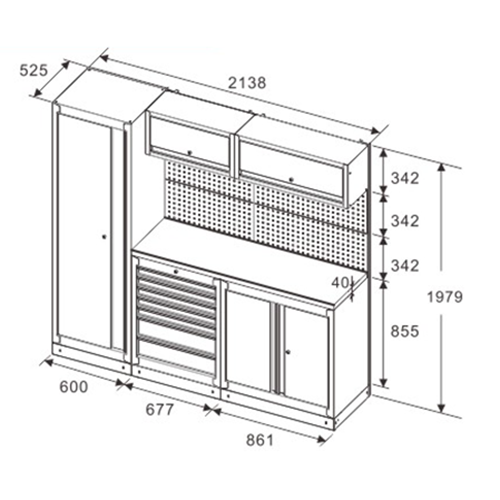 Work Station- Type B JTC-5314