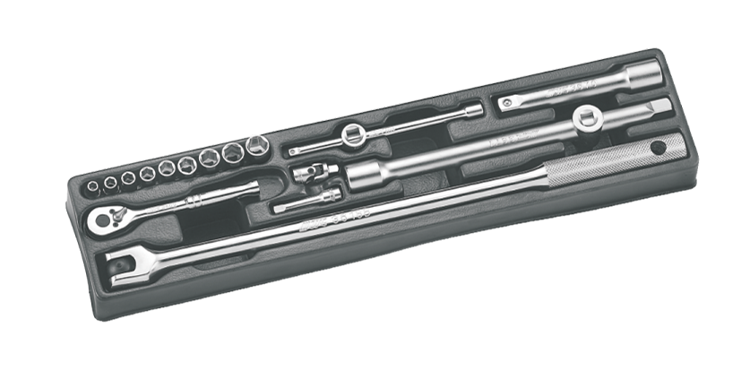 Bộ khẩu 1/4" 18 chi tiết  JTC-B076-1