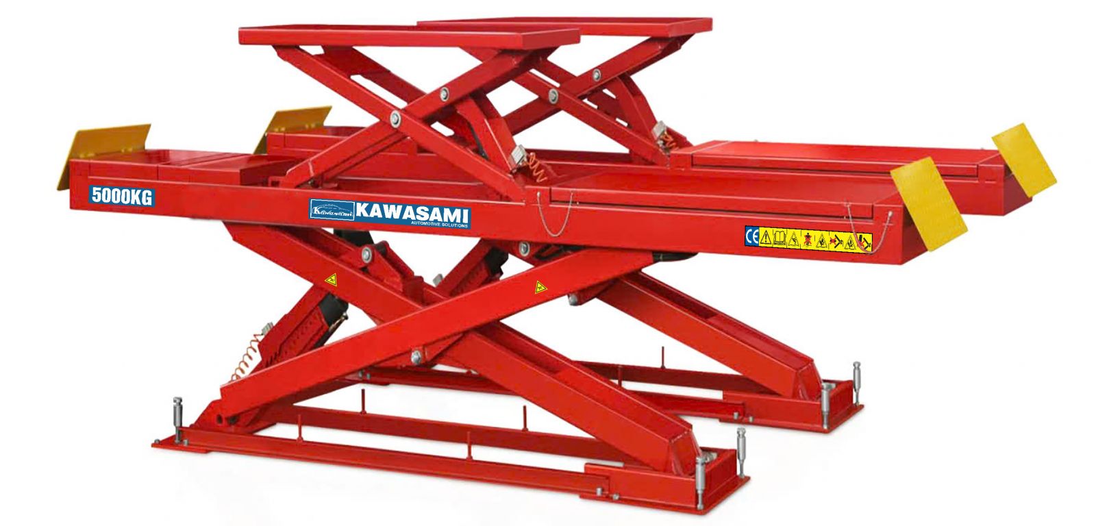 Cầu nâng cắt kéo cân chỉnh góc đặt bánh xe Kawasami KW-8350