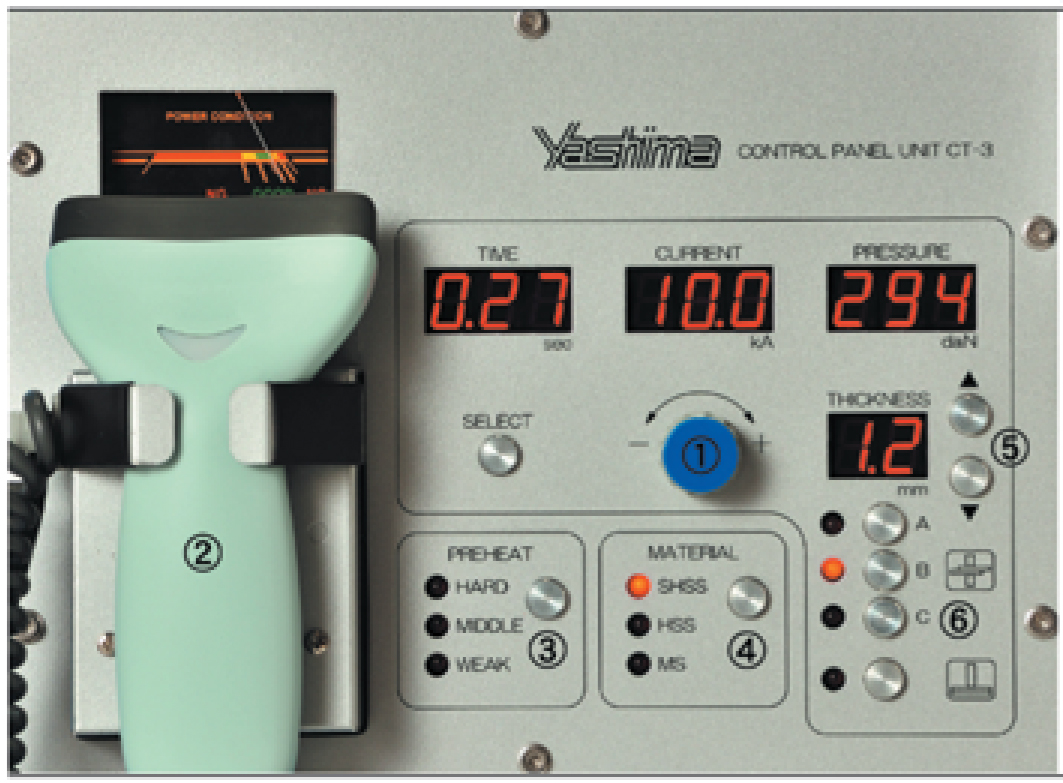 Máy hàn điểm đa chức năng Yashima YSI-25EZ-S