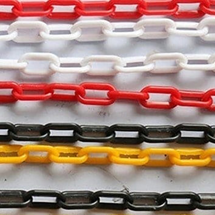 Xích nhựa màu vàng đen trắng đỏ XN-02