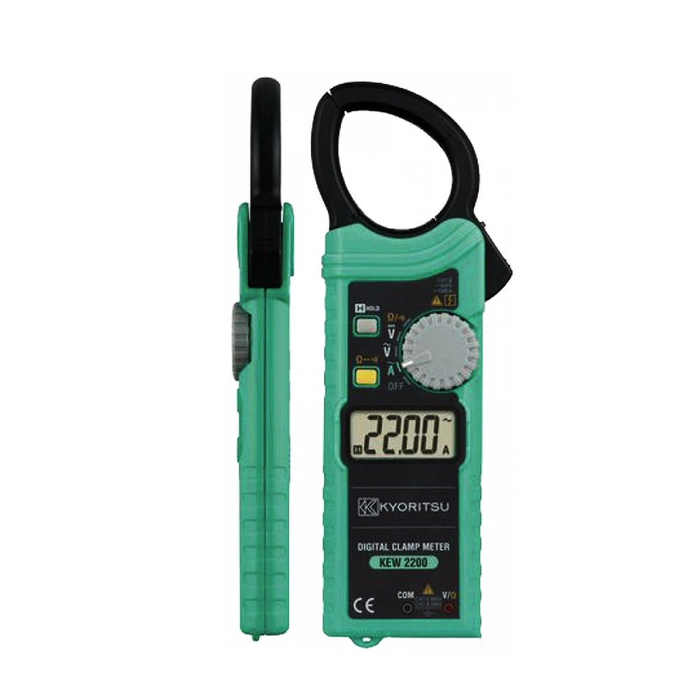 2200, ampe kìm Kyoritsu, ampe kìm đo dòng AC 1000A, ampe kìm đo điện AC DC, ampe kìm Kyoritsu 2200, ampe kìm điện Nhật Bản, 2200 Kyoritsu Clamp Meter 1000A