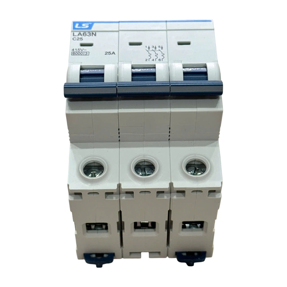 LA63N 3P C25A LS MCB 3 Phase