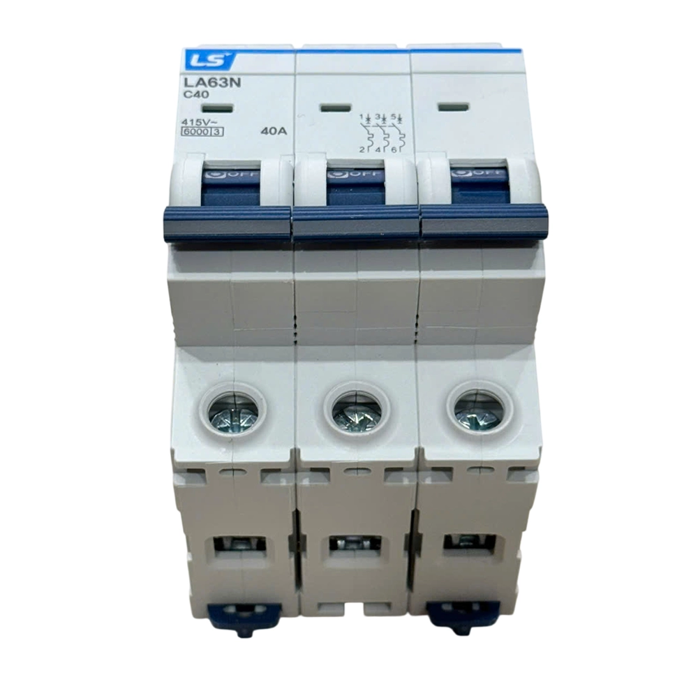 LA63N 3P C40A LS MCB 3 Phase
