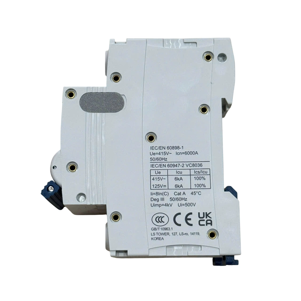 Áp tô mát (Cầu dao điện tự động) LS LA63N 3P C40A, aptomat LS bảo vệ hệ thống điện, LS MCB 3 Phase