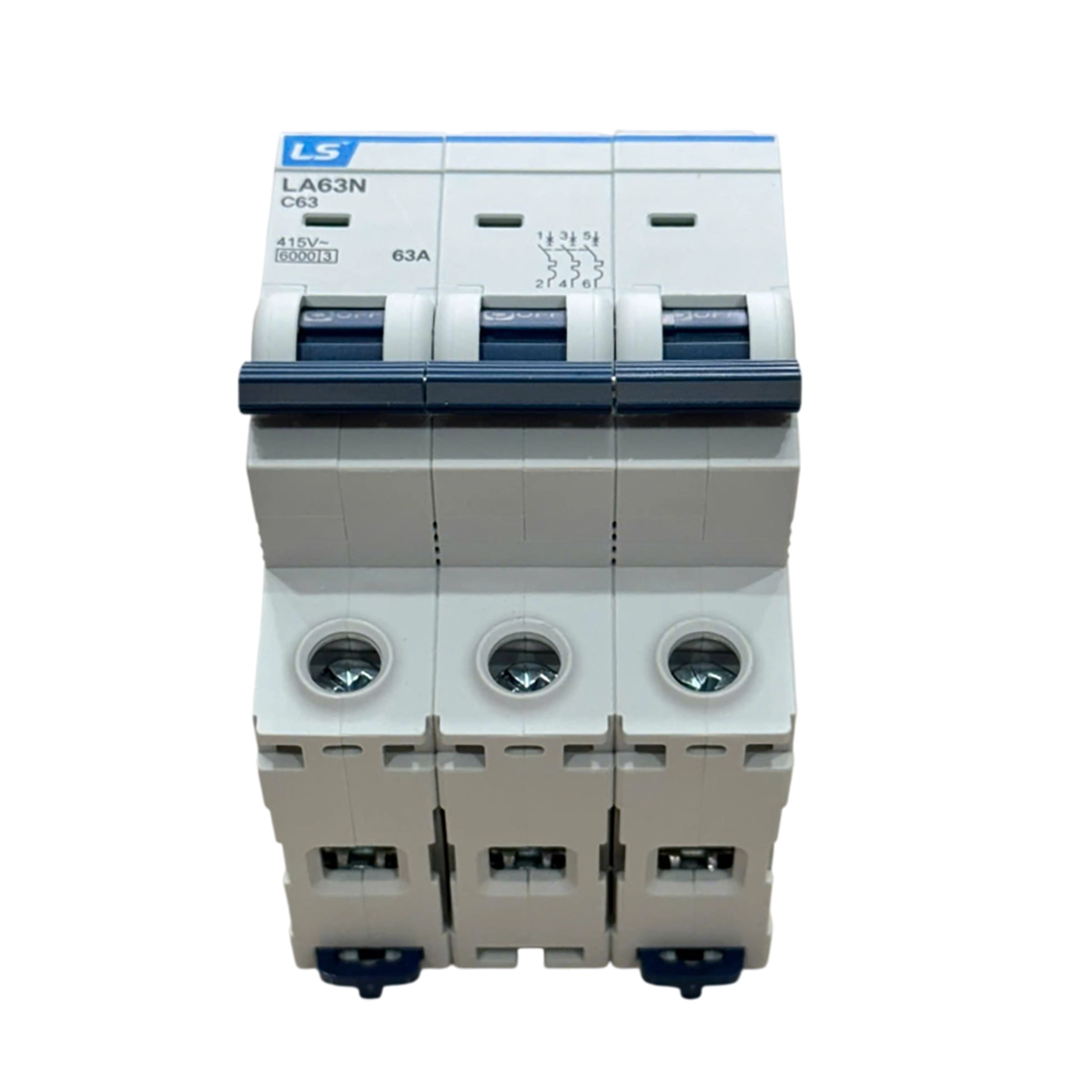 LA63N 3P C63A LS MCB 3 Phase