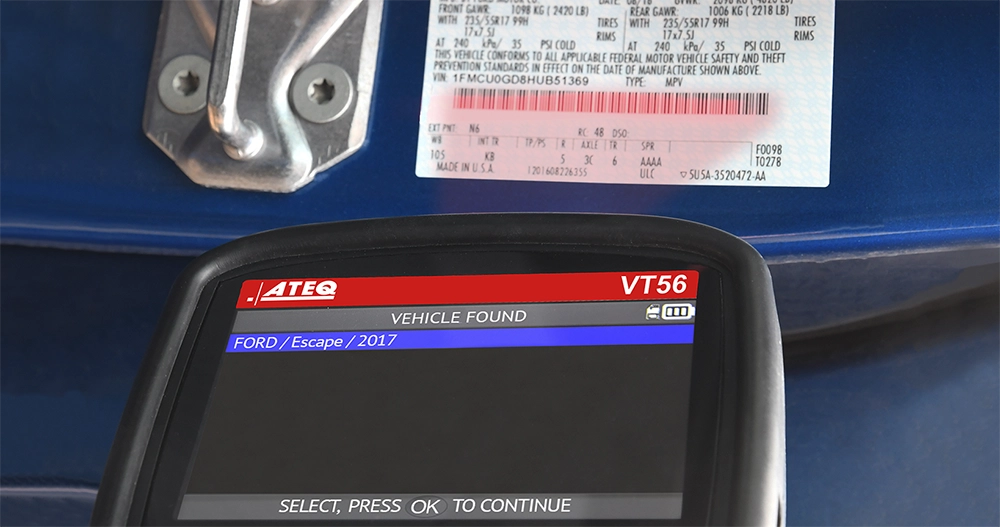 ATEQ VT56 Universal TPMS Diagnostic Tool with OBDII Module 