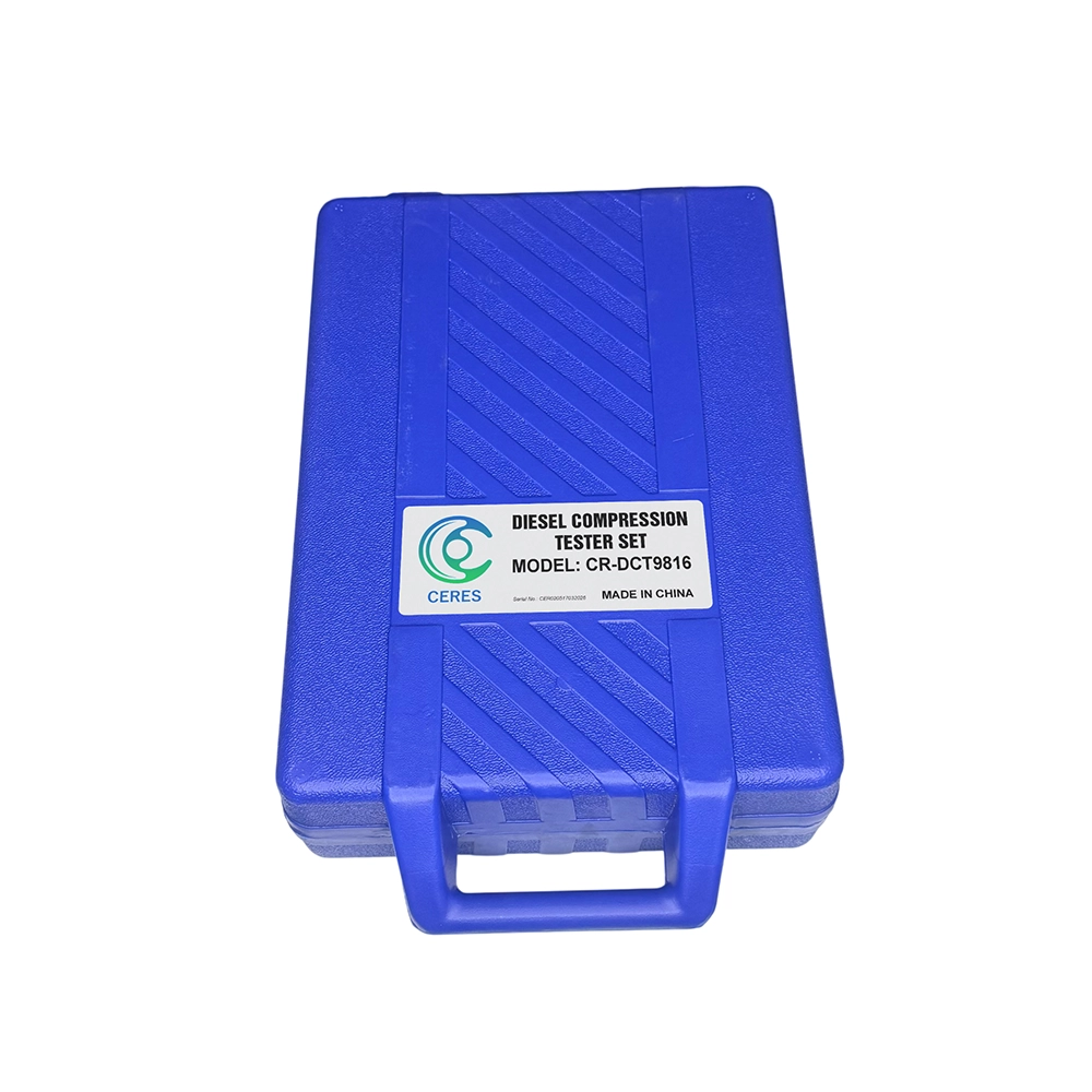Bộ dụng cụ kiểm tra áp suất nén động cơ Diesel Ceres CR-DCT9816, bộ kiểm tra nén động cơ diesel, Compression Tester Kit