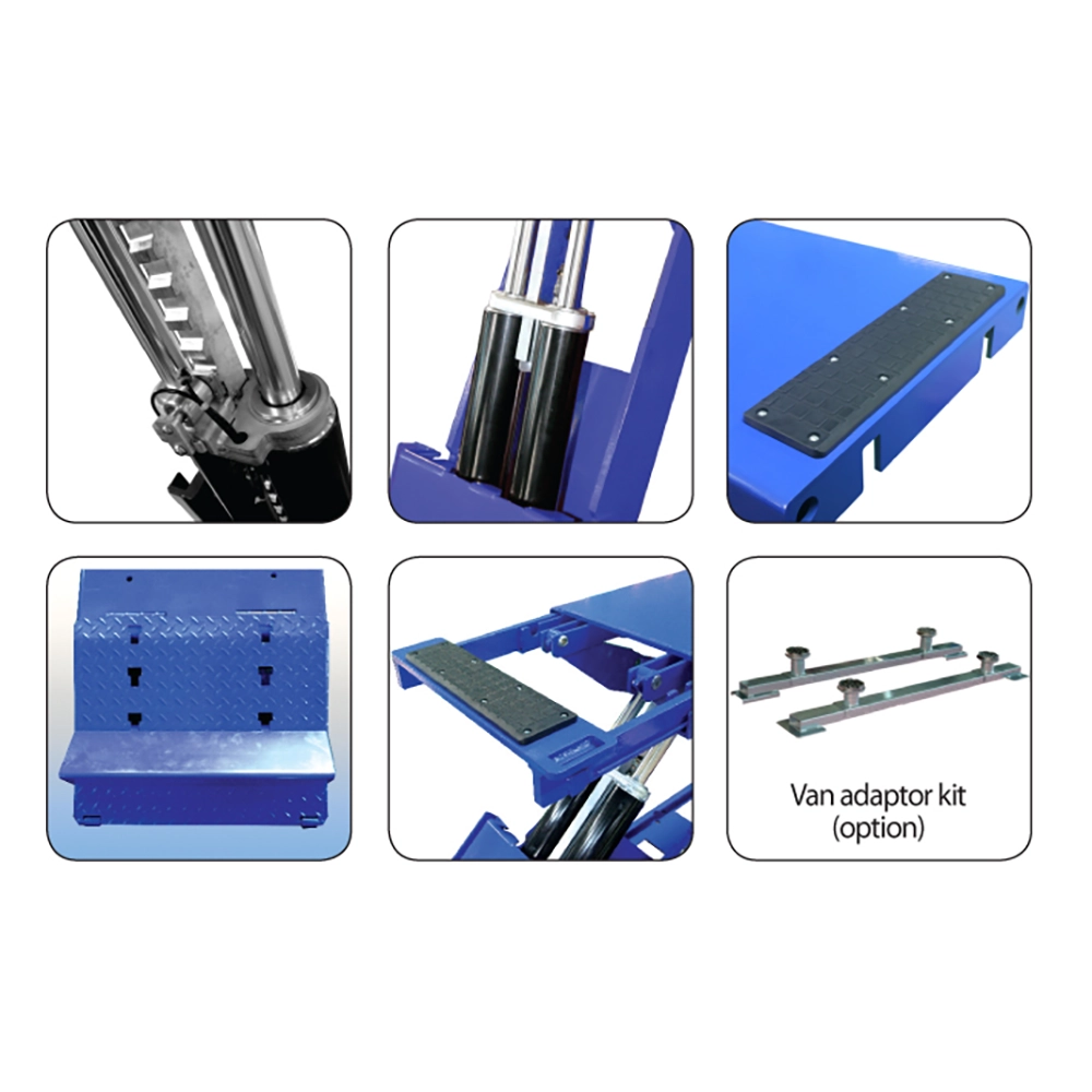 Heshbon HL-32X Above-Ground Wheelfree 3.3 Ton Scissor Lift