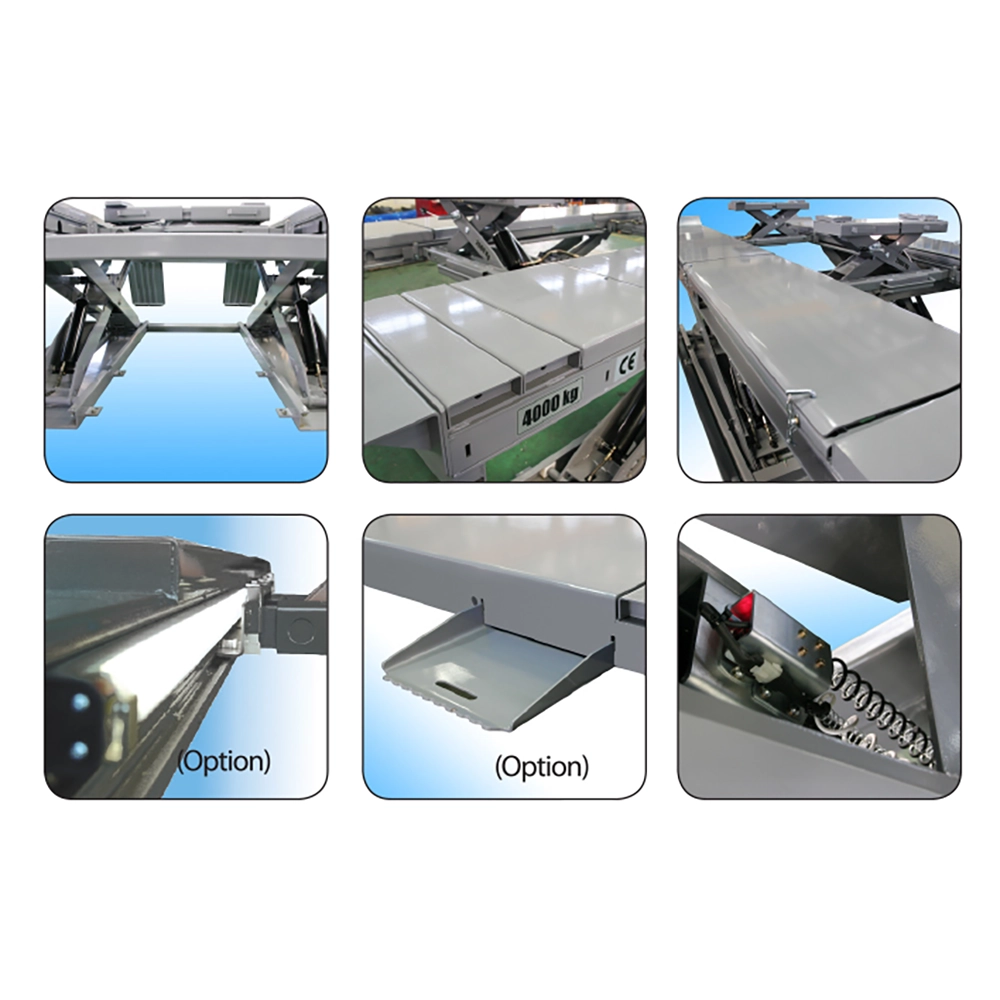 Heshbon HL-53X 4 ton Wheel alignment scissor lift