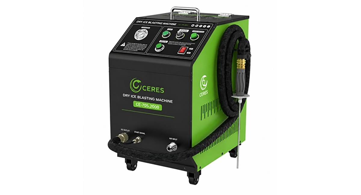 Máy phun bắn đá khô CO2 vệ sinh động cơ bằng đá khô CERES CER-705.2000