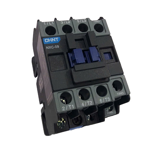 NXC-09 contactor CHINT, NXC-09 khởi động từ 3 pha, NXC-09 CHINT 220V, NXC-09 điều khiển động cơ, NXC-09 thiết bị đóng cắt, Chint NXC-09 3-Phase Magnetic Contactor 9A 220VAC