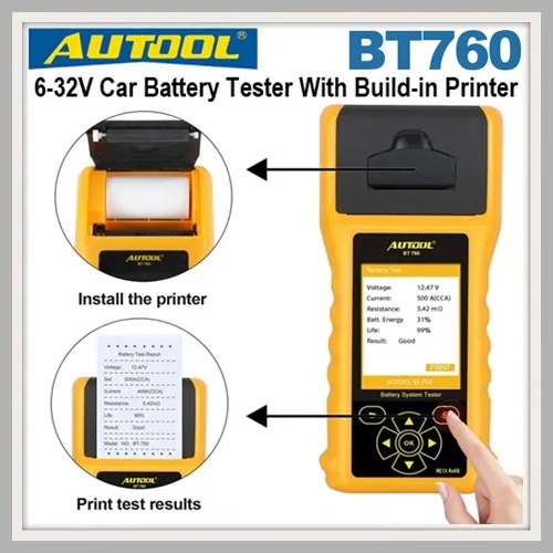Cuộn giấy in nhiệt cho máy kiểm tra ắc quy được thiết kế chuyên dụng cho các dòng máy test ắc quy và máy phân tích ắc quy ô tô. Giấy sử dụng công nghệ cảm nhiệt chất lượng cao, cho bản in rõ nét