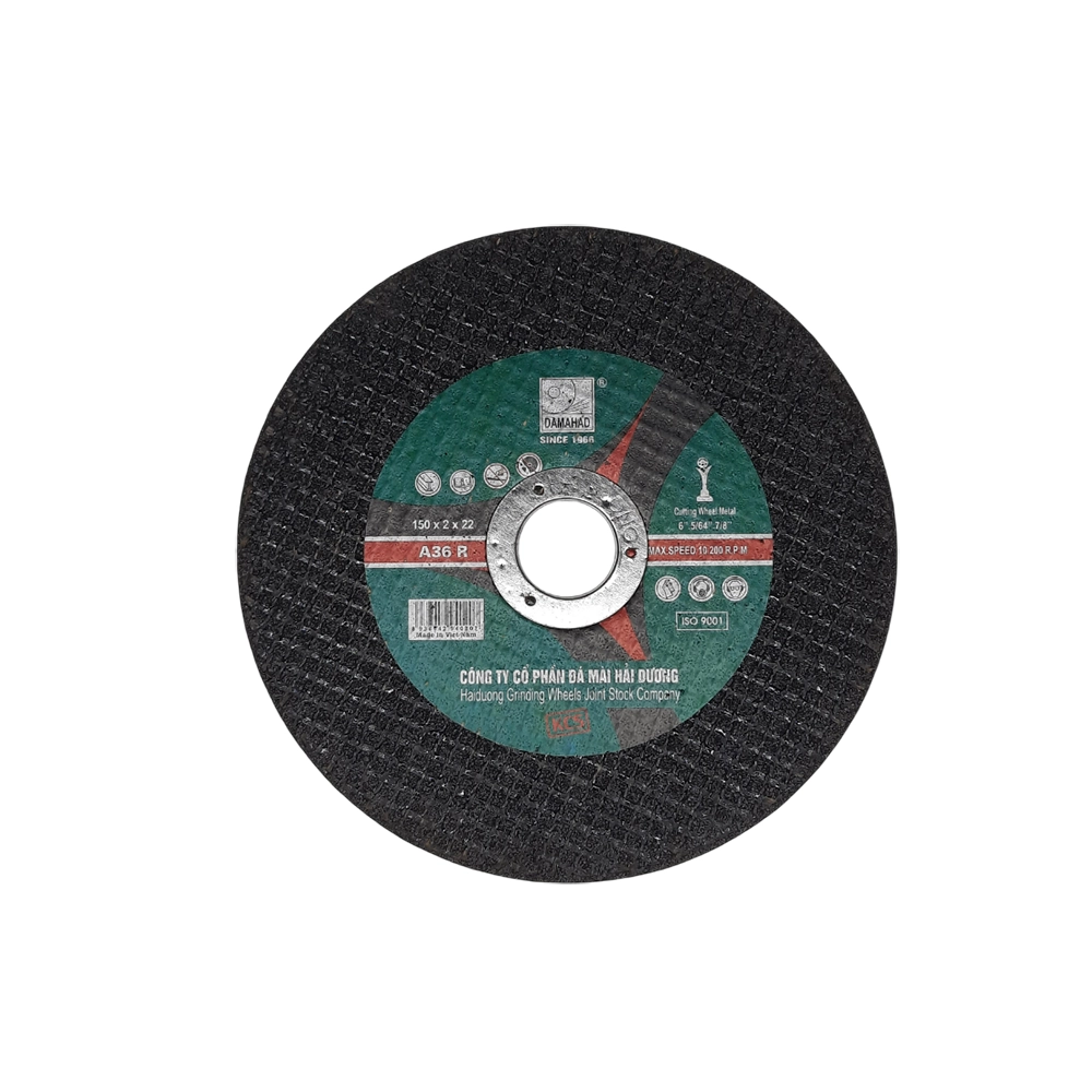 HDA36R150x2x22mm Hai Duong Metal Cutting Disc