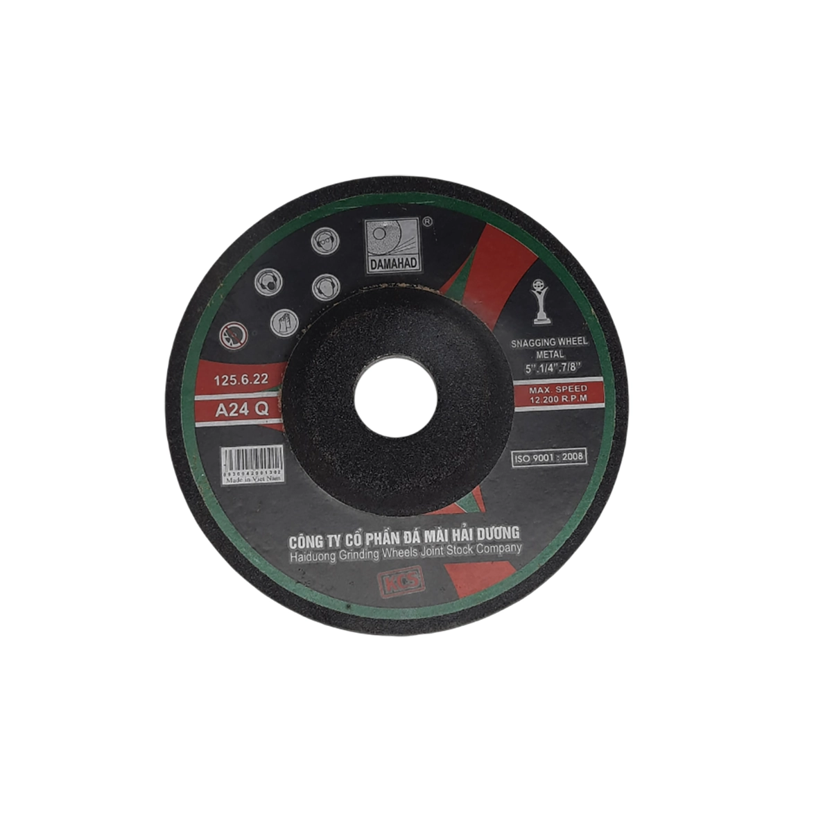 HDA24Q125x6x22mm Hai Duong Deburring Grinding Wheel
