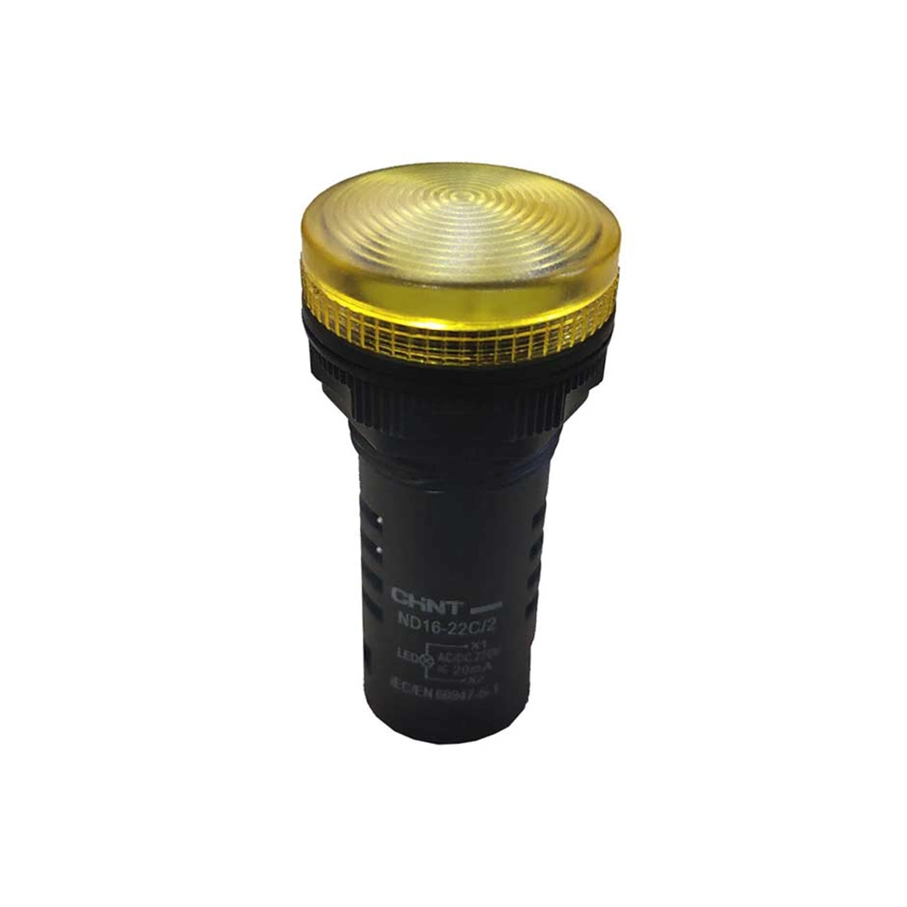 220v-yellow-indicator-pilot-light-–-chint-nd16-22c-2-220y