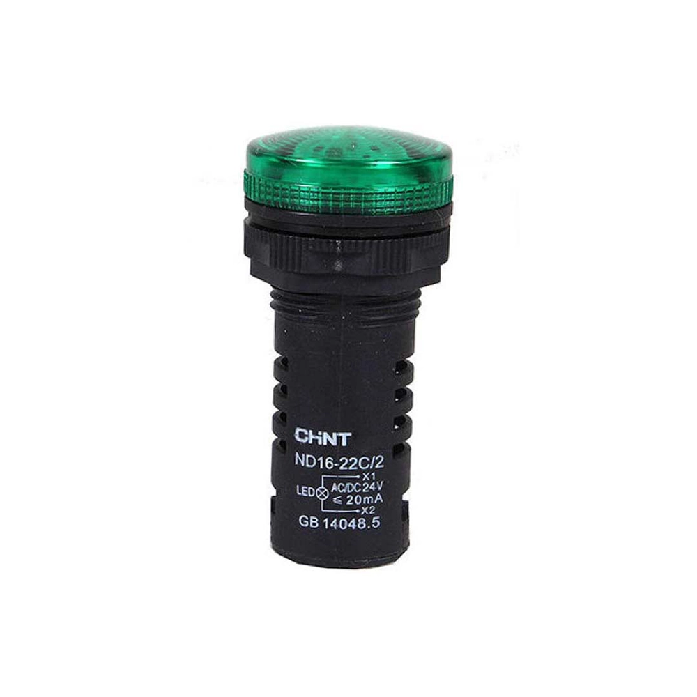 220v-green-indicator-pilot-light-–-chint-nd16-22c-2-220g