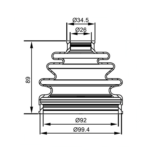 JTC-1421 Bao cao su láp đa năng cỡ lớn JTC-1421 Bao cao su láp đa năng cỡ lớn