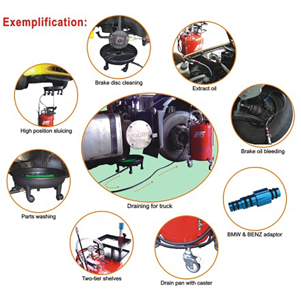 Thiết bị hút, hứng dầu thải JTC-1512 SEPARATED TYPE VACUUM OIL DRAINER