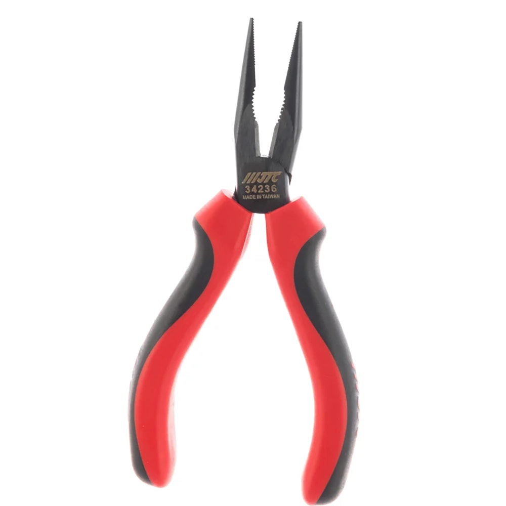 JTC-34236 Kìm mỏ nhọn 6 inch, kìm mỏ nhọn 6 inch thép CR-MO,Twin-Color Long Nose Plier