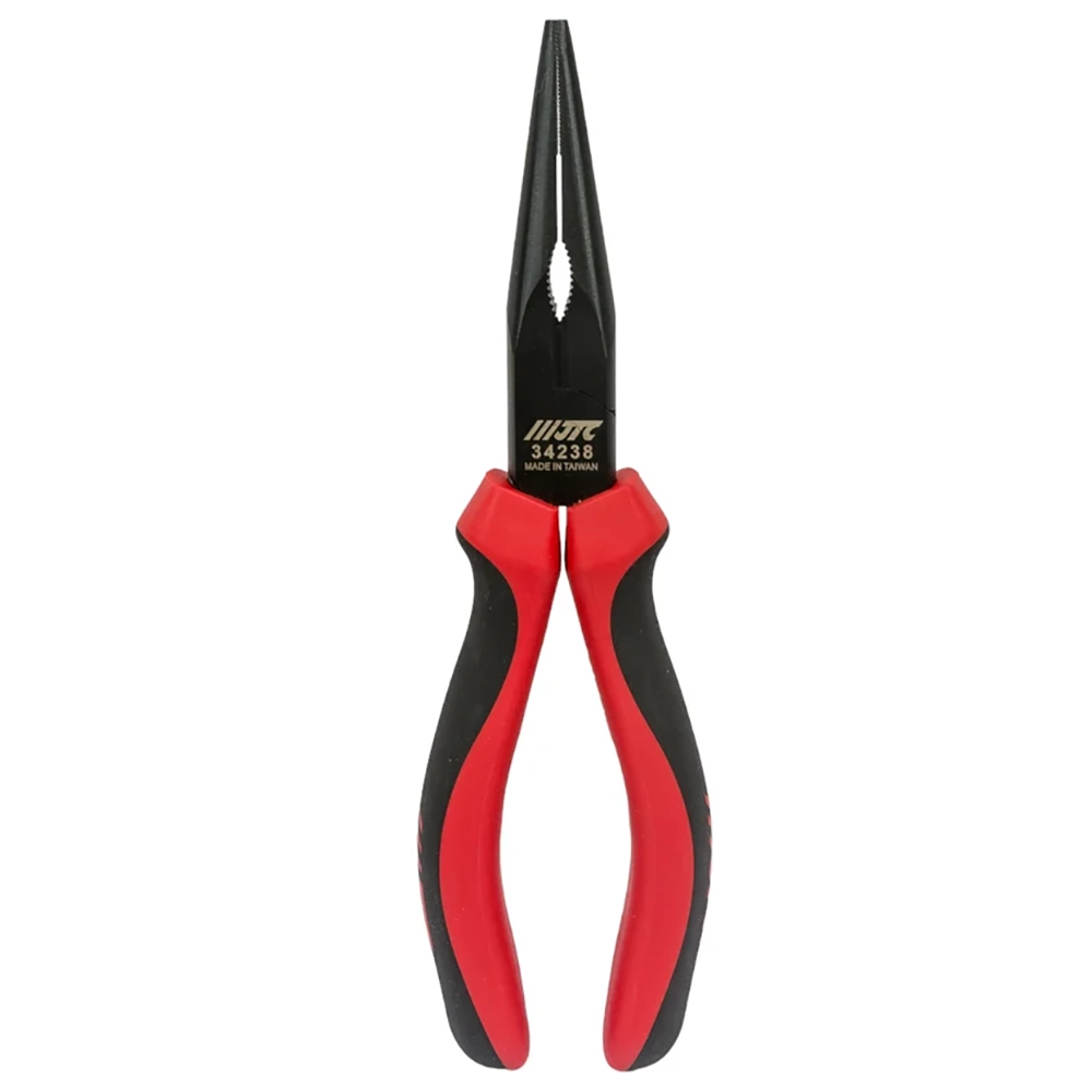 JTC-34238 Kìm mỏ nhọn 8 inch, kìm mỏ nhọn 8 inch thép CR-MO,Twin-Color Long Nose Plier