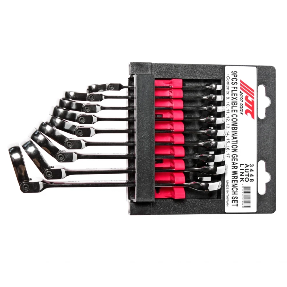 JTC-3448 Ratcheting Combination Wrench Set