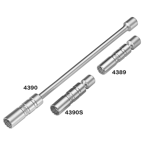 JTC-4390S Đầu khẩu tháo Bugi 3/8”x16mm, UNIVERSAL SPARK PLUG SOCKET 3/8”x16mm