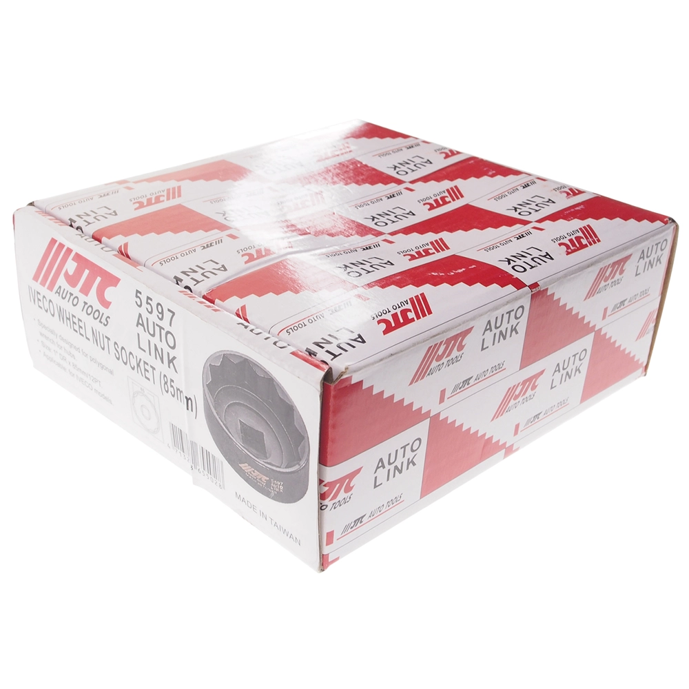JTC-5597 Đầu khẩu tháo lắp bánh xe IVECO 85mm, đầu khẩu 12 cạnh tháo hub xe tải IVECO,Wheel Nut Socket(85 Mm)-For Iveco