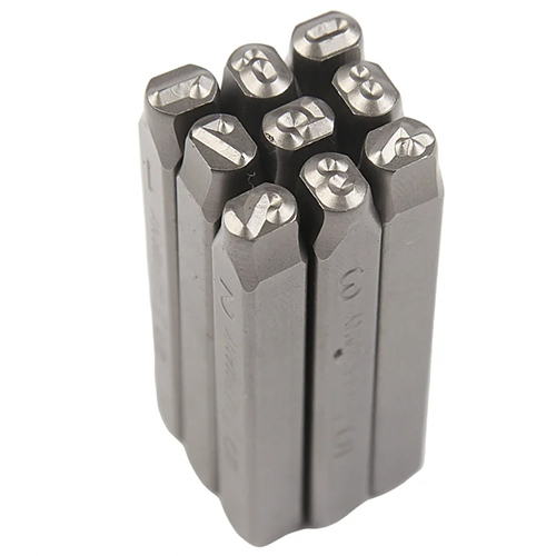 JTC-7242 Bộ khuôn đóng số thép Cỡ 5mm JTC-7242 Bộ khuôn đóng số thép Cỡ 5mm