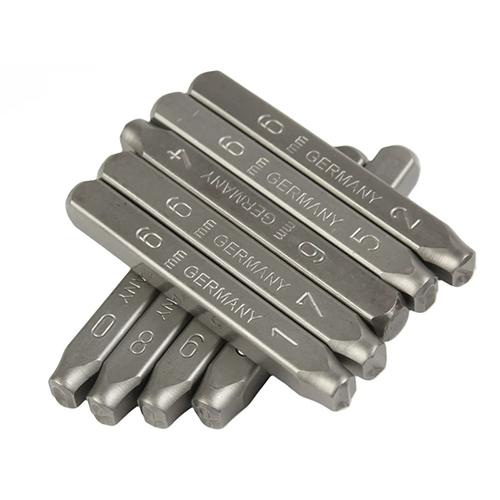 JTC-7243 Bộ khuôn đóng số thép Cỡ 6mm JTC-7243 Bộ khuôn đóng số thép Cỡ 6mm