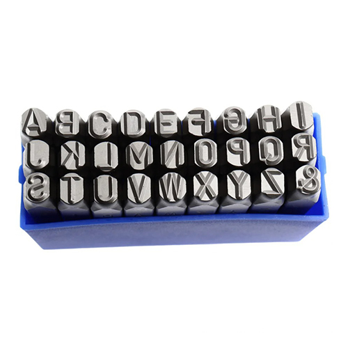 JTC-7249 Bộ khuôn đóng chữ cái tiếng Anh cỡ 8mm JTC-7249 Bộ khuôn đóng chữ cái tiếng Anh cỡ 8mm