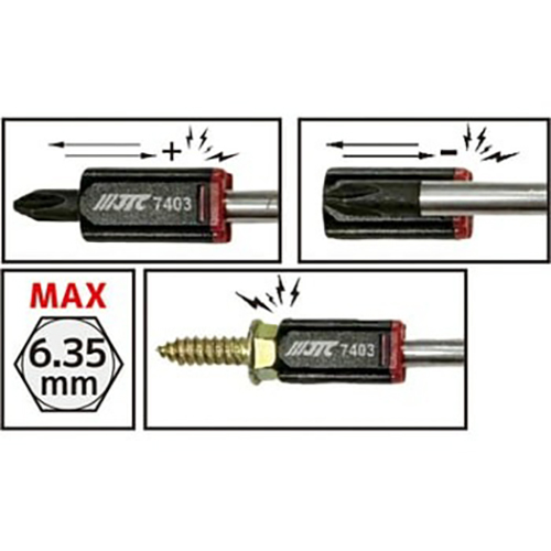 JTC-7403 Bộ nam châm hóa tua vít 2 chi tiết JTC-7403 Bộ nam châm hóa tua vít 2 chi tiết