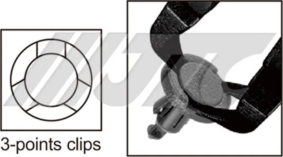 JTC-7835 kìm tháo ngàm nhựa 3 rãnh ô tô JTC-7835 kìm tháo ngàm nhựa 3 rãnh ô tô