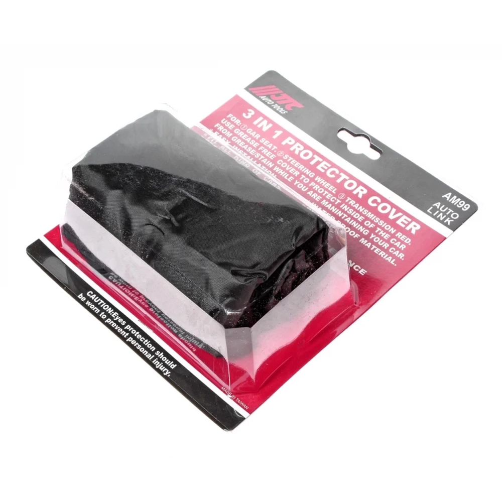 JTC-AM99 Bộ phủ ghế, vô lăng, cần số,bộ phủ ghế vô lăng tay nắm cửa ô tô nylon, 3 In 1 Protectors Cover