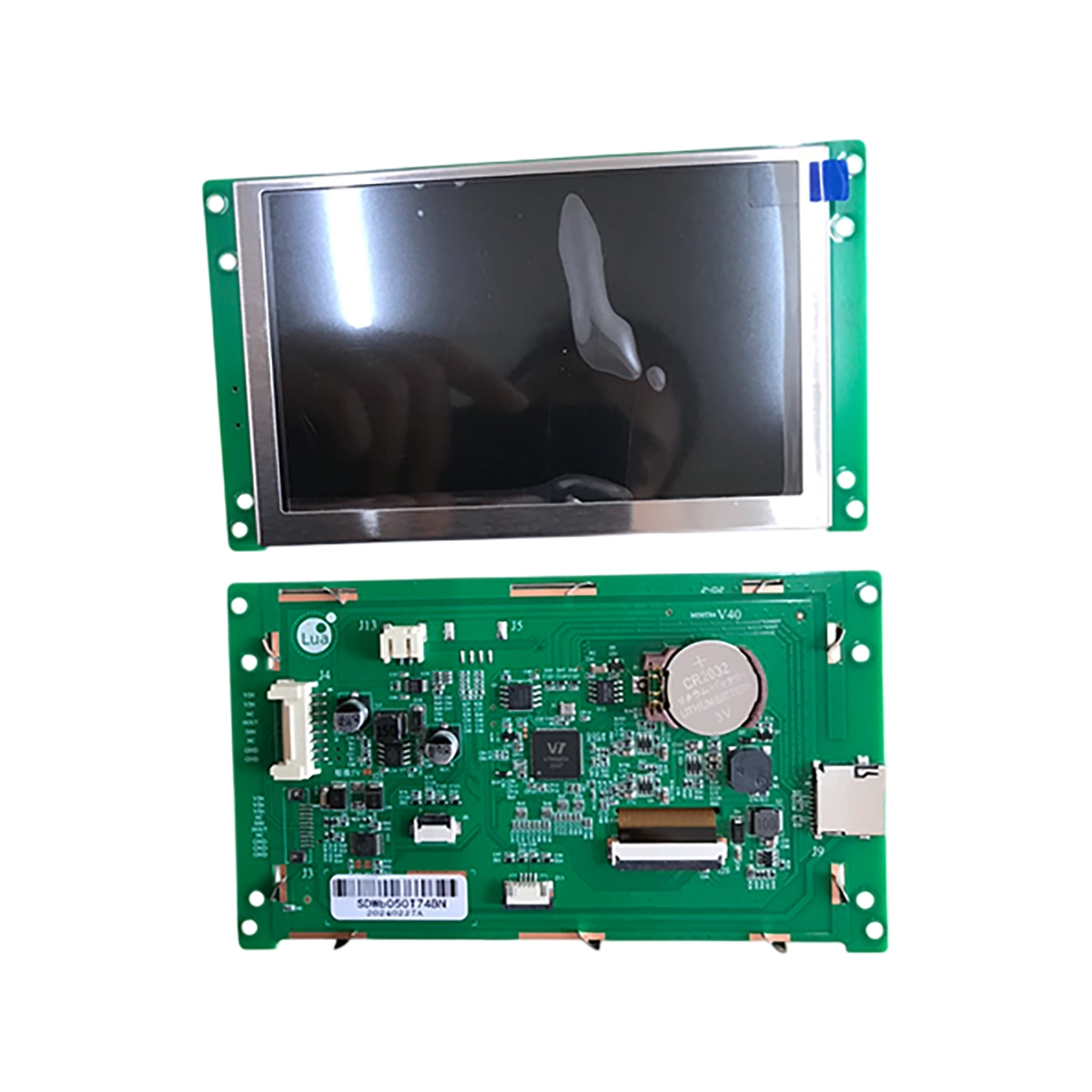 Màn hiển thị LCD 5 inch ZL-TSC050, PK máy nạp gas điều hòa ô tô tự động Zelus ZL-AC6800