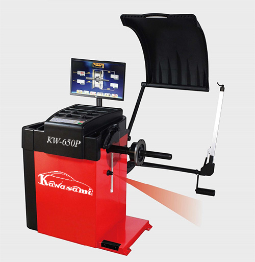 Máy cân bằng bánh xe ô tô Kawasami KW-650P Máy cân bằng bánh xe ô tô Kawasami KW-650P