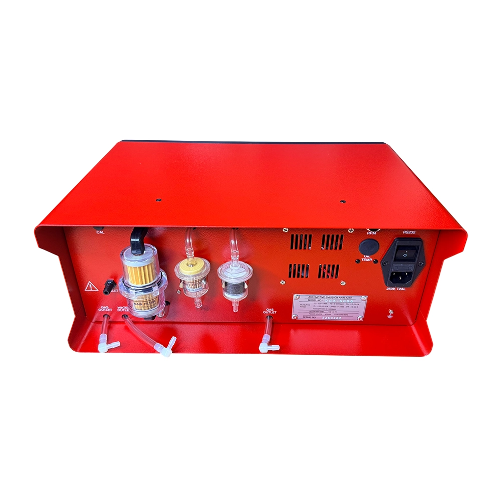 Máy đo khí xả, máy kiểm tra khí xả, máy phân tích khí xả, đăng kiểm, Diesel Opacity Meter Qrotech, QGA6000 5 Gas Analyser