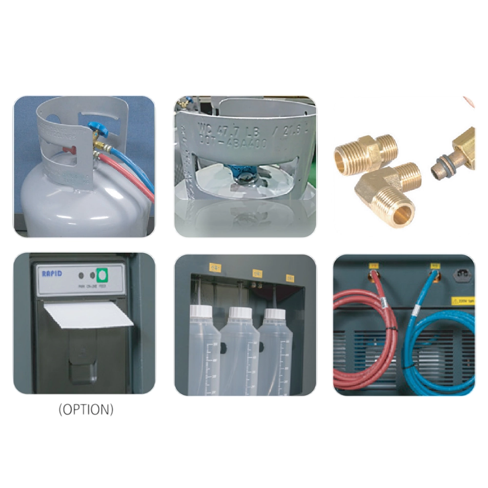 Dual Gas Refrigerant Recycler Heshbon HR-675