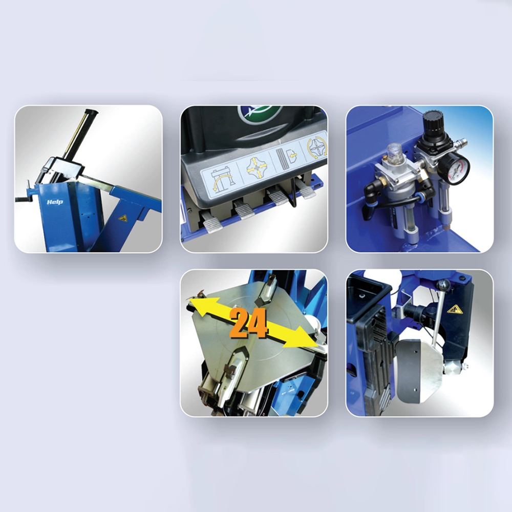 Heshbon HT-610 Tire Changer & Tilting Post