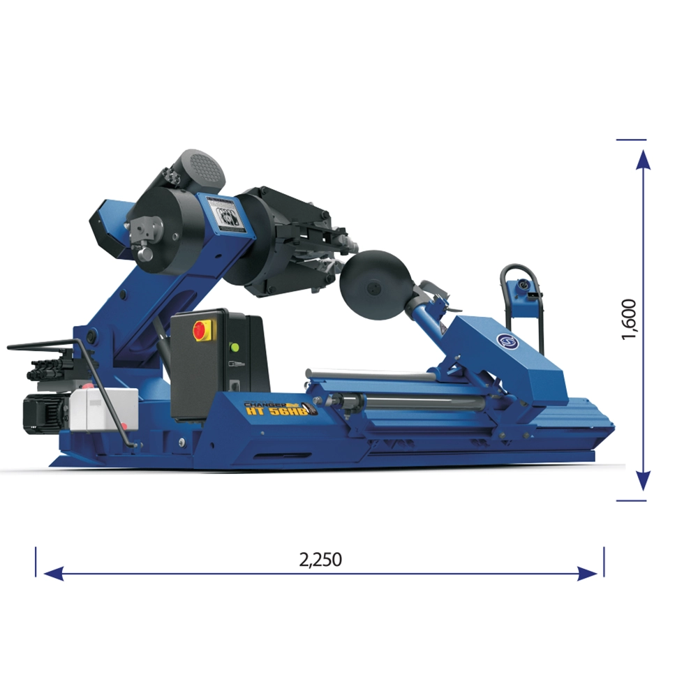 Máy ra vào lốp xe ô tô tải bus Heshbon HT-56HB,máy ra vào lốp xe tải,máy thay lốp xe bus,Truck tire changer