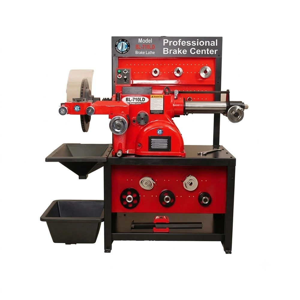 Máy tiện láng đĩa phanh và trống phanh kết hợp, máy tiện đĩa phanh ô tô, BL-710LD , Disc Drum Brake Automatic Lathe Machine